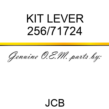 KIT LEVER 256/71724