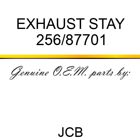 EXHAUST STAY 256/87701