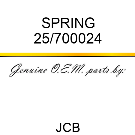 SPRING 25/700024