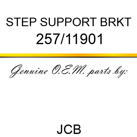 STEP SUPPORT BRKT 257/11901