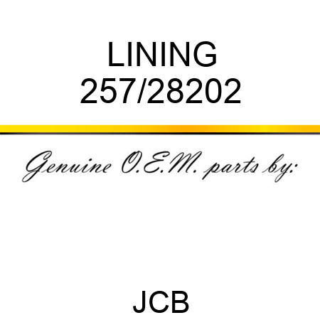 LINING 257/28202