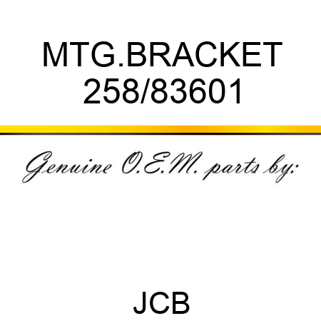 MTG.BRACKET 258/83601