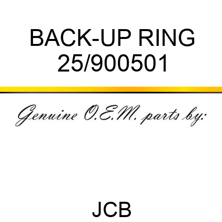BACK-UP RING 25/900501