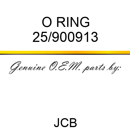 O RING 25/900913