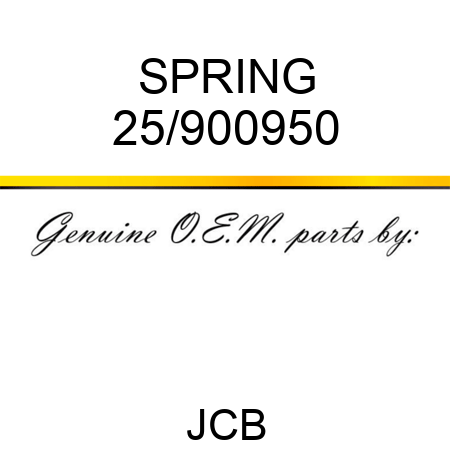SPRING 25/900950