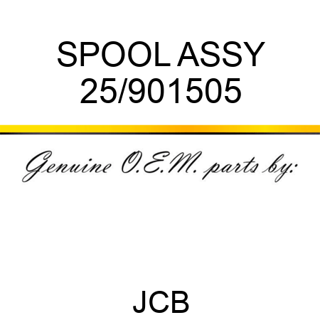 SPOOL ASSY 25/901505