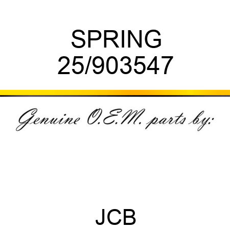 SPRING 25/903547