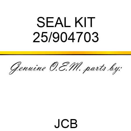 SEAL KIT 25/904703