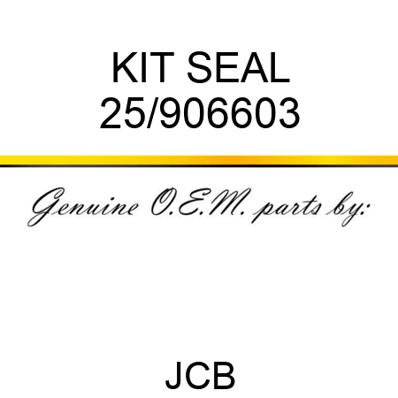 KIT SEAL 25/906603