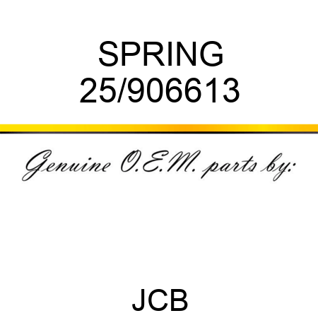 SPRING 25/906613
