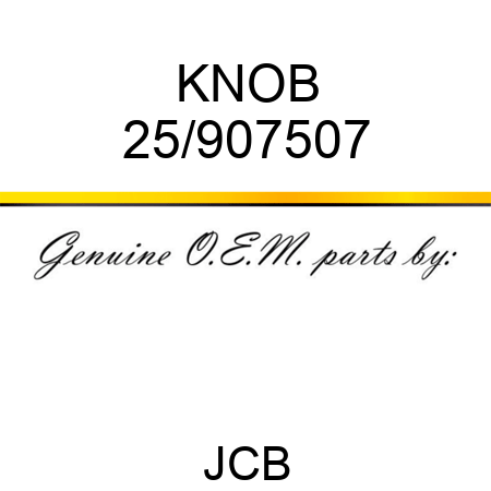 KNOB 25/907507