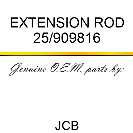 EXTENSION ROD 25/909816