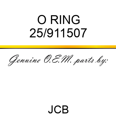 O RING 25/911507