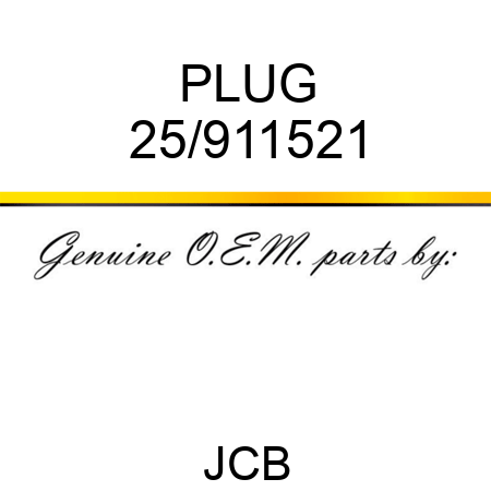 PLUG 25/911521