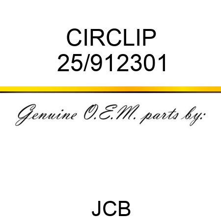 CIRCLIP 25/912301