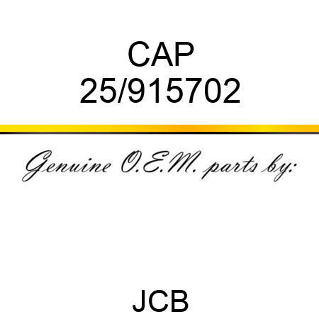 CAP 25/915702
