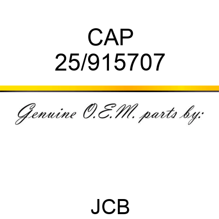 CAP 25/915707