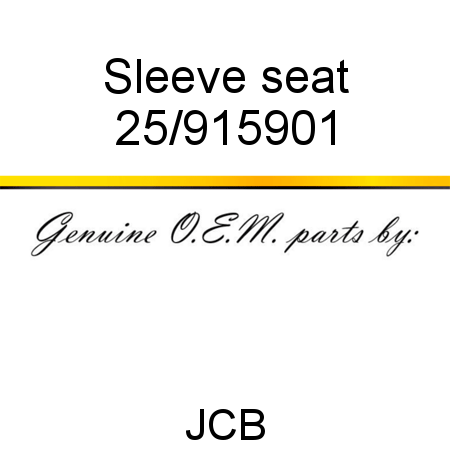 Sleeve, seat 25/915901