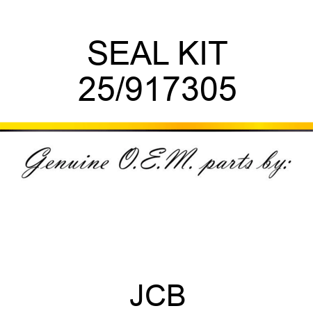 SEAL KIT 25/917305