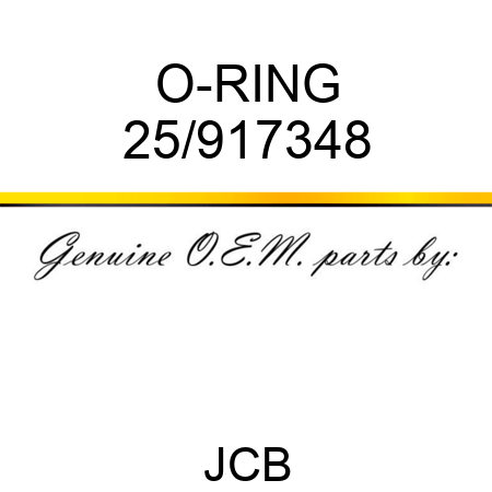 O-RING 25/917348