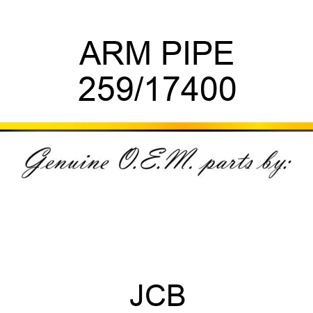 ARM PIPE 259/17400