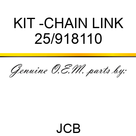 KIT -CHAIN LINK 25/918110