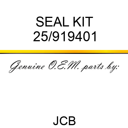 SEAL KIT 25/919401