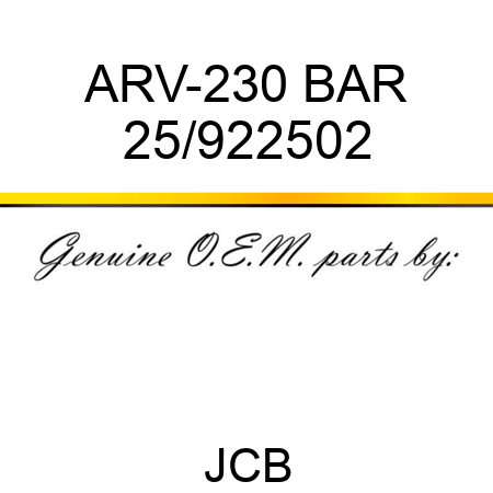 ARV-230 BAR 25/922502