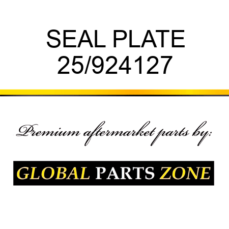 SEAL PLATE 25/924127