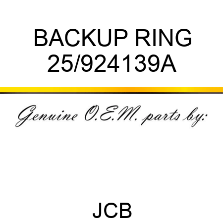 BACKUP RING 25/924139A