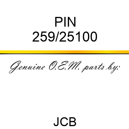 PIN 259/25100