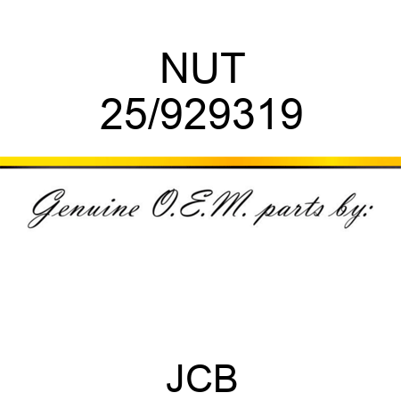 NUT 25/929319