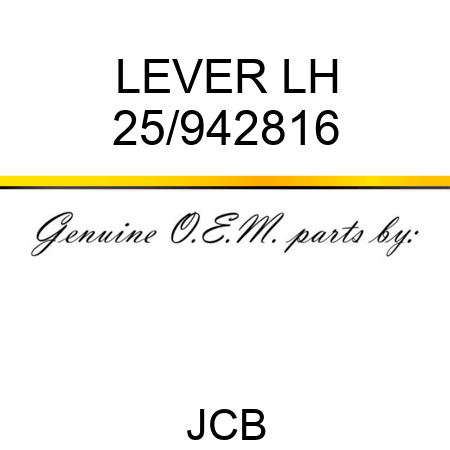 LEVER LH 25/942816