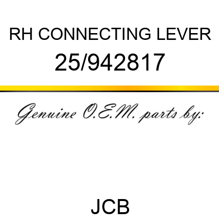 RH CONNECTING LEVER 25/942817
