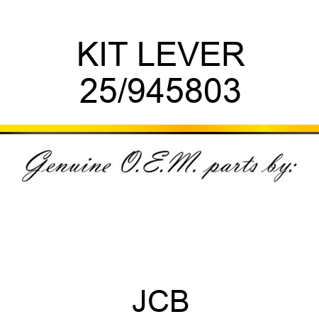 KIT LEVER 25/945803