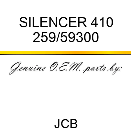 SILENCER 410 259/59300