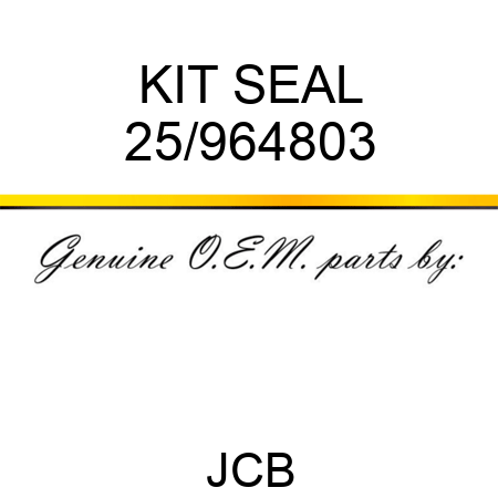 KIT SEAL 25/964803