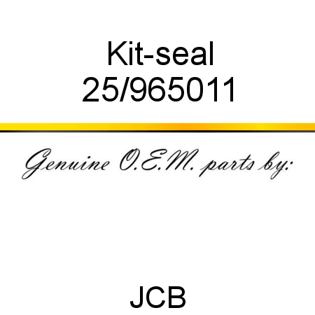 Kit-seal 25/965011