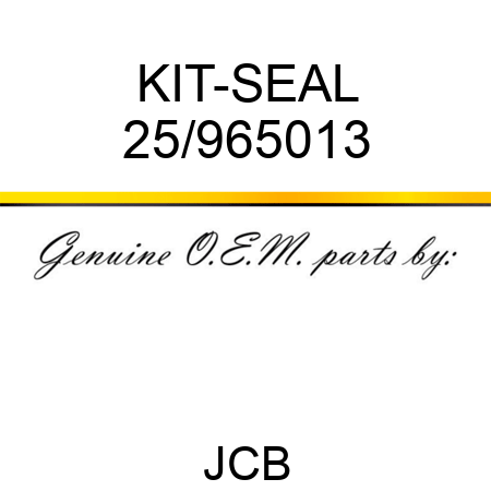 KIT-SEAL 25/965013