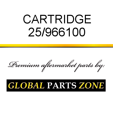 CARTRIDGE 25/966100