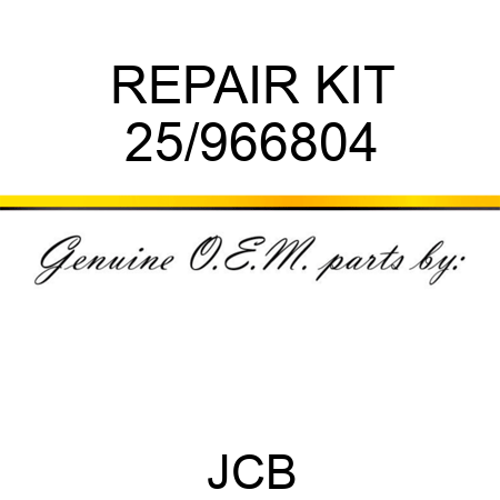 REPAIR KIT 25/966804