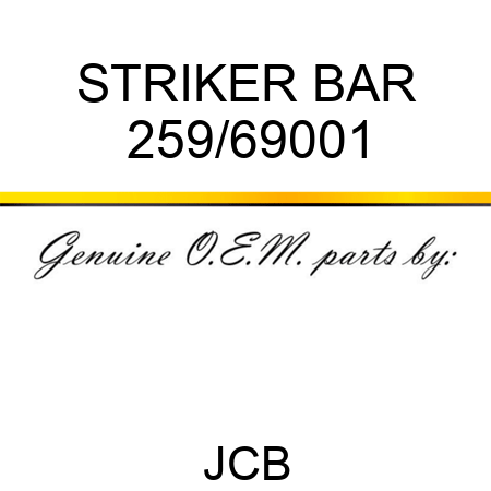 STRIKER BAR 259/69001