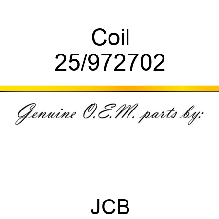 Coil 25/972702