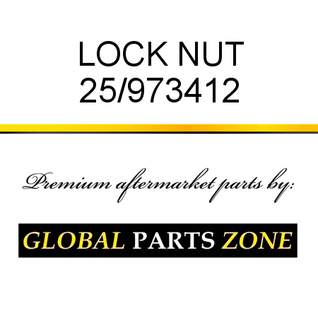 LOCK NUT 25/973412