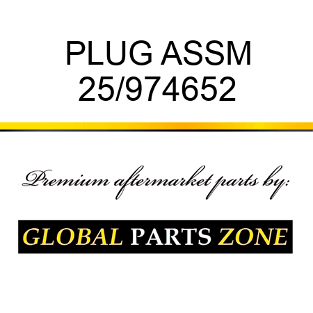 PLUG ASSM 25/974652