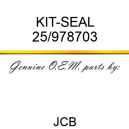 KIT-SEAL 25/978703