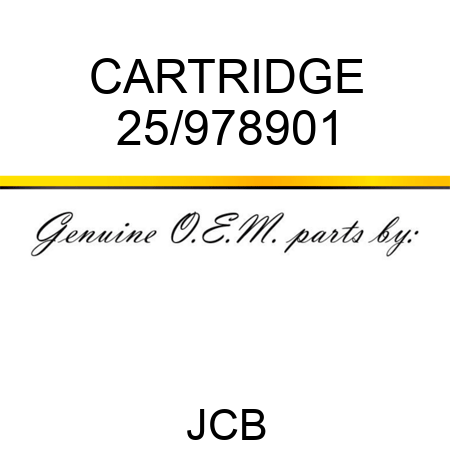 CARTRIDGE 25/978901