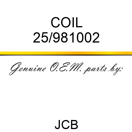 COIL 25/981002