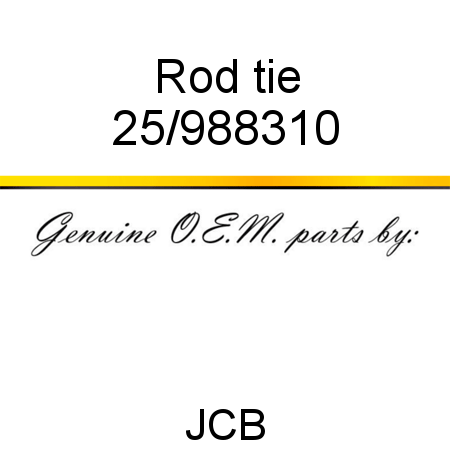 Rod, tie 25/988310