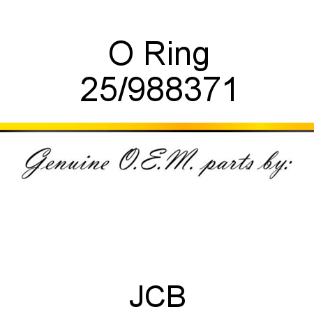 O Ring 25/988371